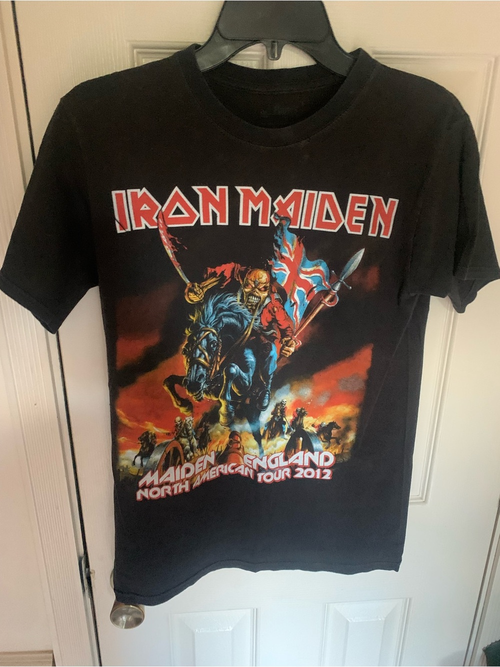 Iron Maiden Maiden England North American Tour 2012 /Alice Cooper  Size Small